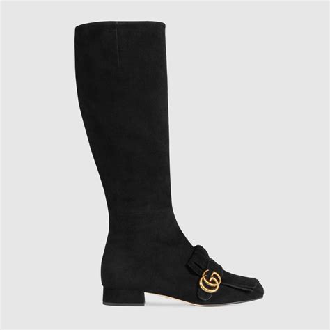 suede knee boots gucci|gucci thigh high boots sale.